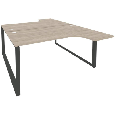 Рабочая станция ONIX-О эргономичная О м/к O.MO-D.SA-4 аттик дуб/антрацит