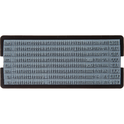 Штамп самонаборный Attache 8/10 стр. 60х40 с рамкой