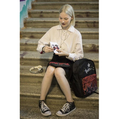 Рюкзак Комус Класс ПАНК, черный