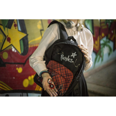 Рюкзак Комус Класс ПАНК, черный