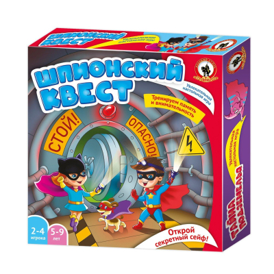 Настольная игра Шпионский квест 53256