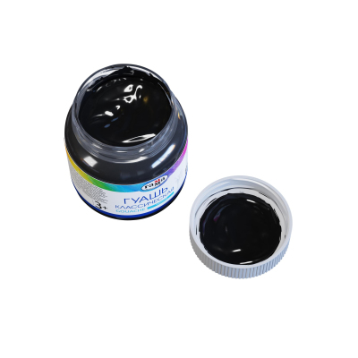 Гуашь Гамма Классическая 220 мл Черная, 221066231