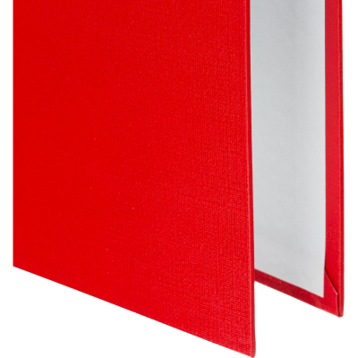 Папка-регистратор 50мм Attache Economy,красный_бюджетПБП1 реестр б/мет угол