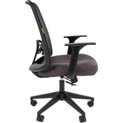 Кресло VT_Chairman 535 Россия LT ткань черный/серый