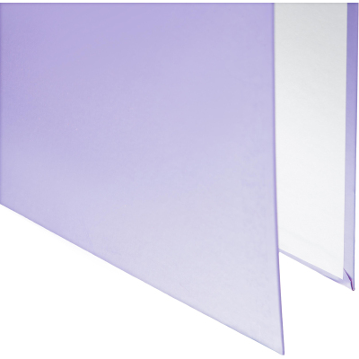 Папка-регистратор 75мм Attache Акварель А4, сиреневая,б/мет угол лам карт