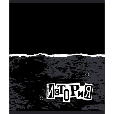 Тетрадь предметная 48л А5 клетка УФ-лак, №1 School -Панк- ИСТОРИЯ