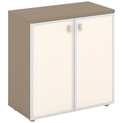 Шкаф Estetica низ.широкий 2низ.фас.ст в раме ES.ST-3.2R I Латте/Лак. ivory