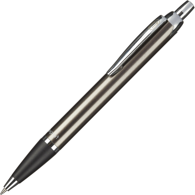 Ручка шариковая автоматическая Legraf Rouan,0,5 мм,син,серебр/кор корп IM