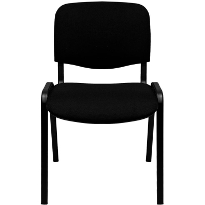 Стул КО_EChair Rio(ИЗО) ткань черная 101, каркас черный