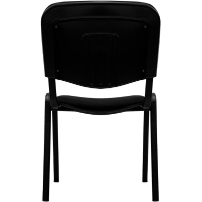 Стул КО_EChair Rio(ИЗО) ткань черная 101, каркас черный