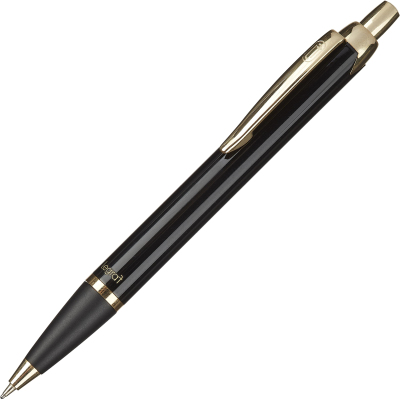 Ручка шариковая автоматическая Legraf Rouan,0,5 мм,син,золот/черн корпус IM