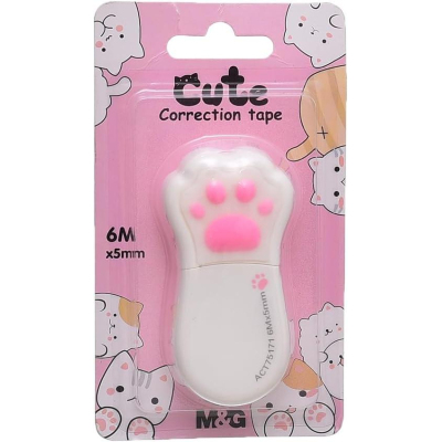 Корректирующая лента M&G, 5 мм x 6 м, цвет в ассортименте, для детей