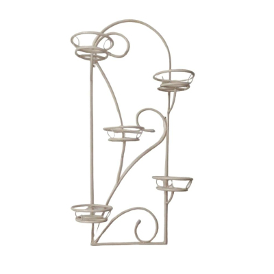 Подставка для цветов на 5 горшковУзорная настенная, ПЦ148