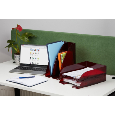 Лоток горизонтальный Комус Русская серия, рубиновый про