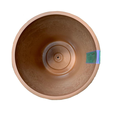 Горшок д/растен.Классическийс тарел.,Терракота(Оранж.),12л,Новин,H-11T20