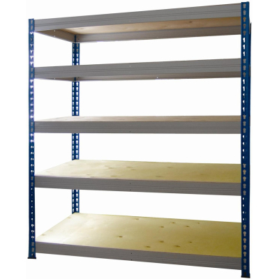 Стеллаж металлический MZ_МКФ18615-2.5 груз. 5 полок 1830х610х2500