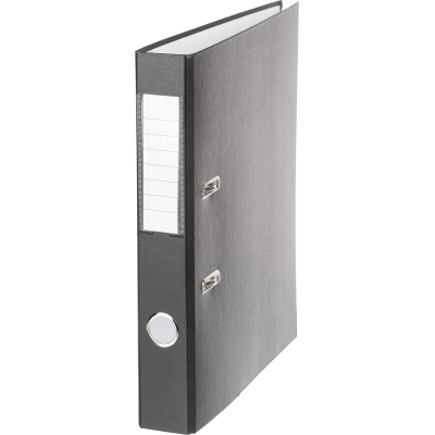 Папка-регистратор 50мм Attache Economy,черный_бюджет,ПБП1,мет угол, реестр