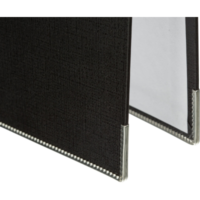 Папка-регистратор 50мм Attache Economy,черный_бюджет,ПБП1,мет угол, реестр