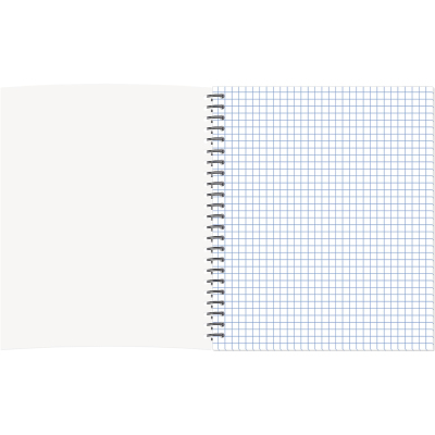 Тетрадь общая Комус Три богатыря Стрелы А5, 80л., клетка, спираль, ВБ-лак