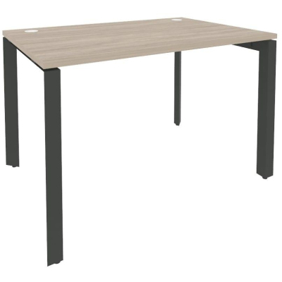 Стол ONIX-П П на металлокаркасе O.MP-SP-2.8 аттик дуб/антрацит Ш1180