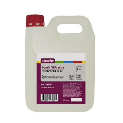Клей ПВА 2,5кг Attache extra