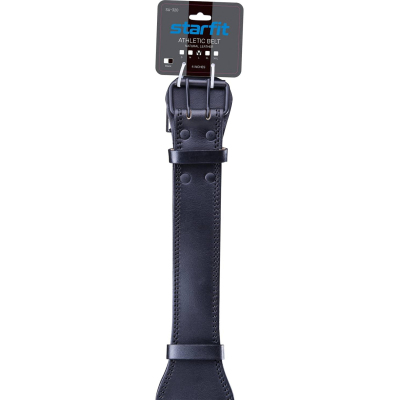 Пояс атлетический SU-320 размер L 4 дюйма, натуральн кожа,черн, УТ-00018952