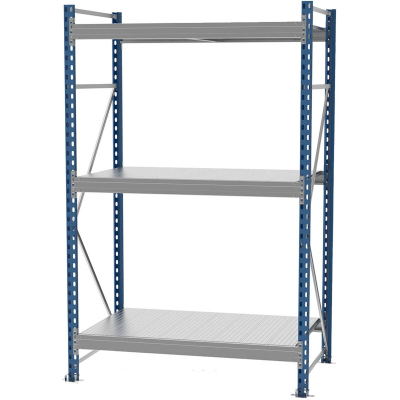 Стеллаж металлический MZ_SGR-V-1583-2,0 3 яруса 1500х800, Выс.2000