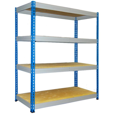 Стеллаж металлический MZ_МКФ15614-2.0 груз. 4 полки 1525х610х2000