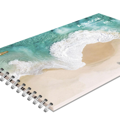 Альбом для рисования №1 Природа 48 л. спираль А4, ВД