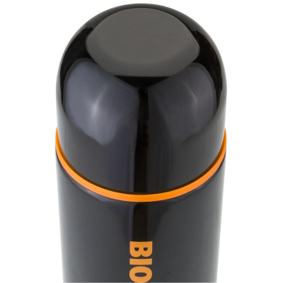 Термос БИОСТАЛЬ-СПОРТ с узкой горл. и круг. кр.,черный, 0,75л., NBP-750С