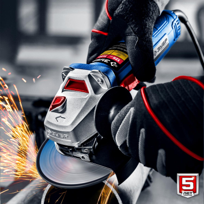 Шлифмашина угловая ЗУБР 125мм, 1500Вт, регул.оборотов (УШМ-П125-1500 ЭПСТ)