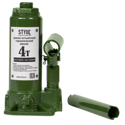 Домкрат бутылочный Stvol 4т 170-320 мм (SDB4320)