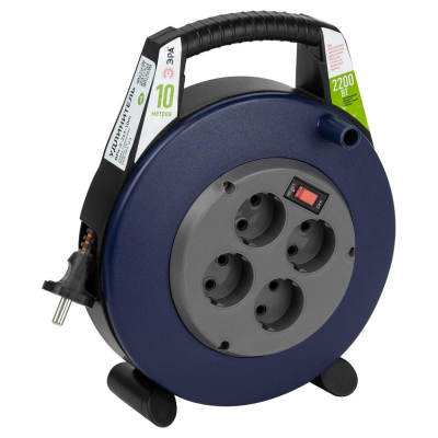 Удлинитель силовой BPx-4-2x1-10m, ЭРА, Б0052926