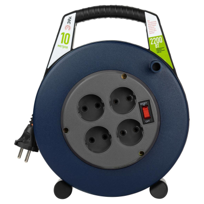 Удлинитель силовой BPx-4-2x1-10m, ЭРА, Б0052926