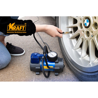 Компрессор автомобильный STANDART V-30L KRAFT KT 800035