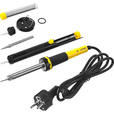 Набор для пайки STAYER PROTerm, 60Вт, конус, набор 6 предмета (55313-60-H6)