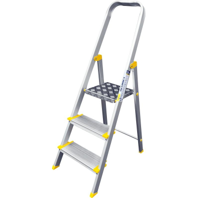 Стремянка алюминиевая профессиональная AS703