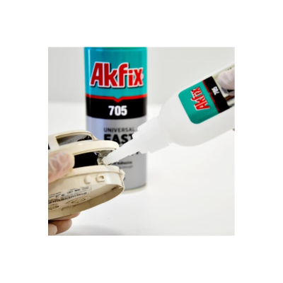 Клей универсальный с активатором Akfix705,50гр+200мл,блст(AN705_50_BLIST)