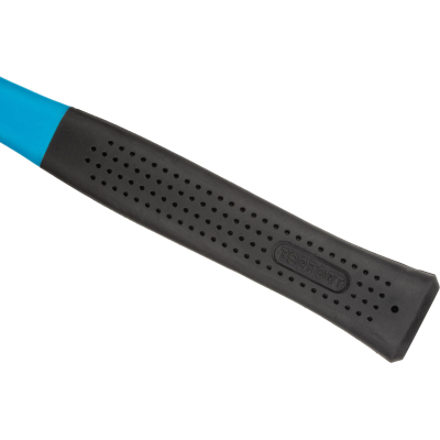 Молоток 800 г TOPFORT из углеродистой стали, фибергласовая рукоятка