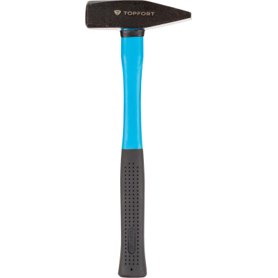 Молоток 1000 г TOPFORT из углеродистой стали, фибергласовая рукоятка