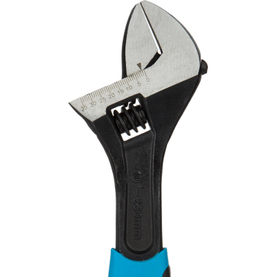 Ключ разводной 250 мм TOPFORT из углеродистой стали, пластиковая ручка