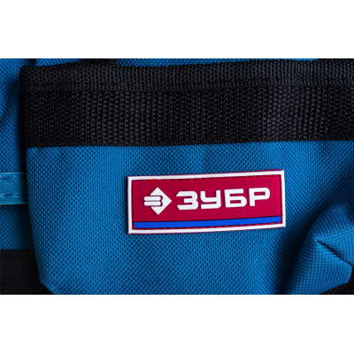 Пояс для инструментов ЗУБР ЭКСПЕРТ, держатель для молотка, 9 карманов