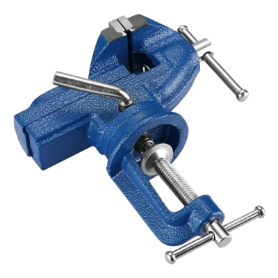 Тиски слесарные DEKO CL08, настольные, поворотные, 60 мм (065-0960)