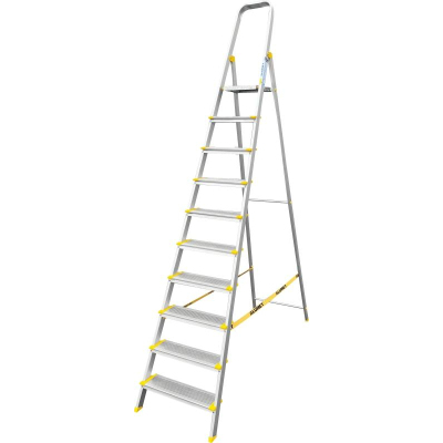 Стремянка алюминиевая профессиональная AS710