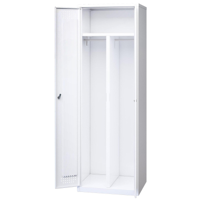 Шкаф для одежды медицинский MEG_ШМм МСК-2922.600 мет., 2-х ств., белый