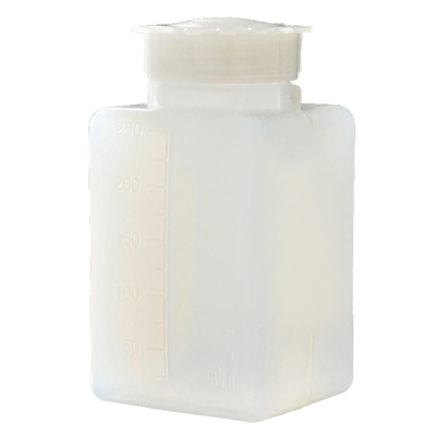 Емкость лабораторная (бутылка квадратная) 250 мл.,с дел., 11001515