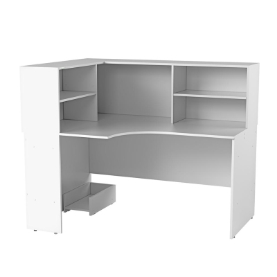 Стол ELA_ медицинский левый 555 белый