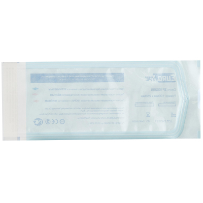 Пакет для стерилизации комби.самокл. 100х250мм 200шт/уп, ЕвроТайп/КНР