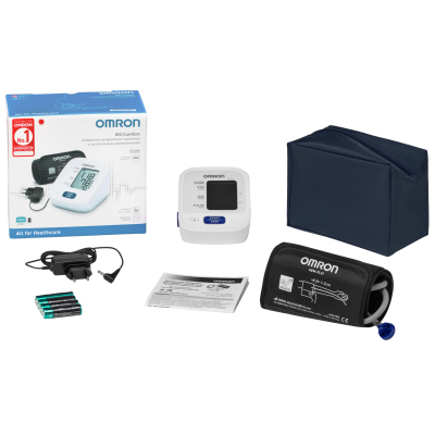 Тонометр автоматический OMRON M2 Comfort (ALRU) с адаптером