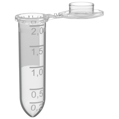 Пробирка микроцентриф. круглод. 2,0мл, 500шт/уп Перинт ПМ2К-13-40-ПП ГУ